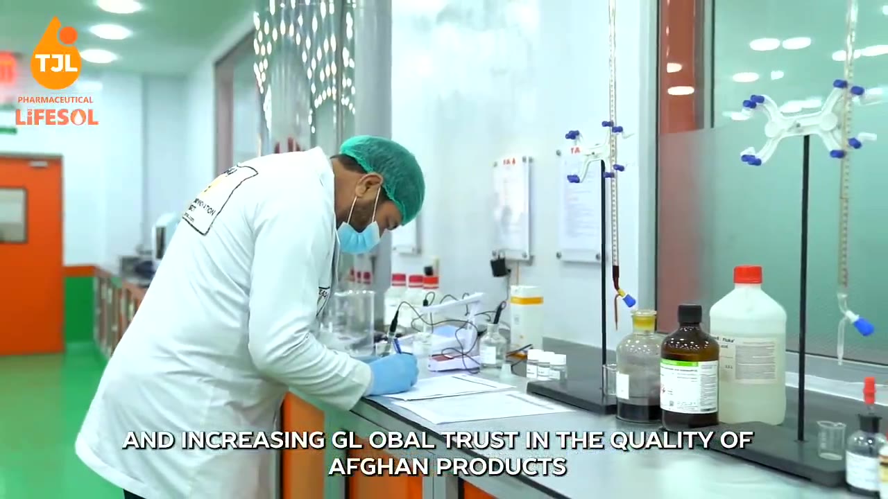 Quality control laboratory at TJL Pharmaceutical